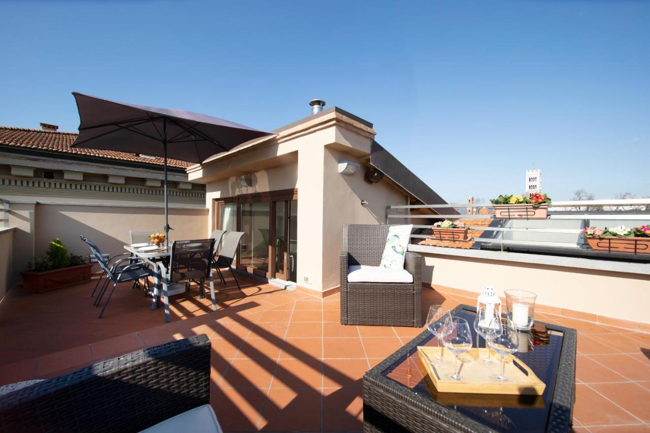 Rooftop Delight With Terrace ルッカ エクステリア 写真