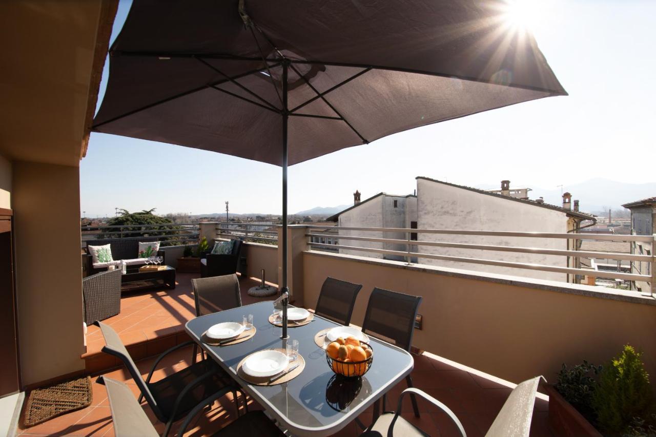 Rooftop Delight With Terrace ルッカ エクステリア 写真